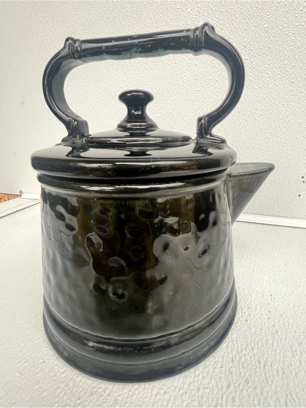 Mccoy Bronze Teapot Cookie Jar